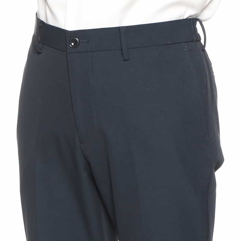 BARNEYS NEW YORK セットアップナイロンストレッチイージーパンツ NAVY