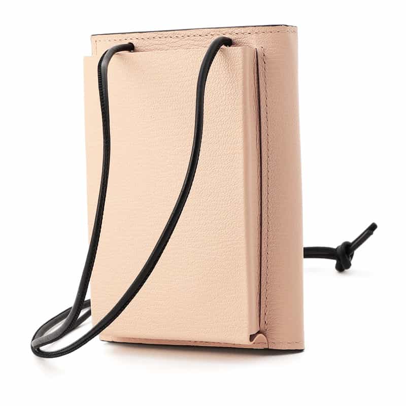 L’ARCOBALENO 限定バイカラーショルダーウォレット LIGHT PINK