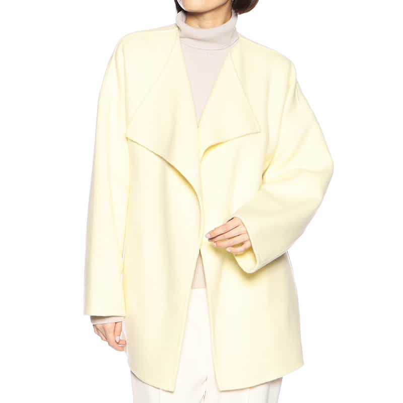 BARNEYS NEW YORK ショートリバーコート YELLOW