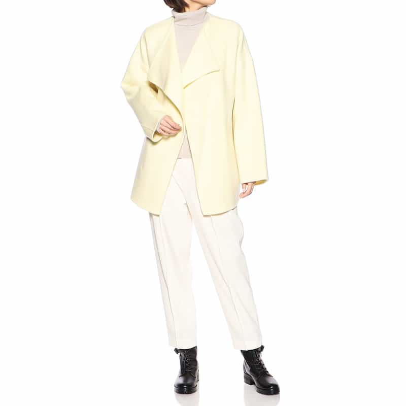 BARNEYS NEW YORK ショートリバーコート YELLOW