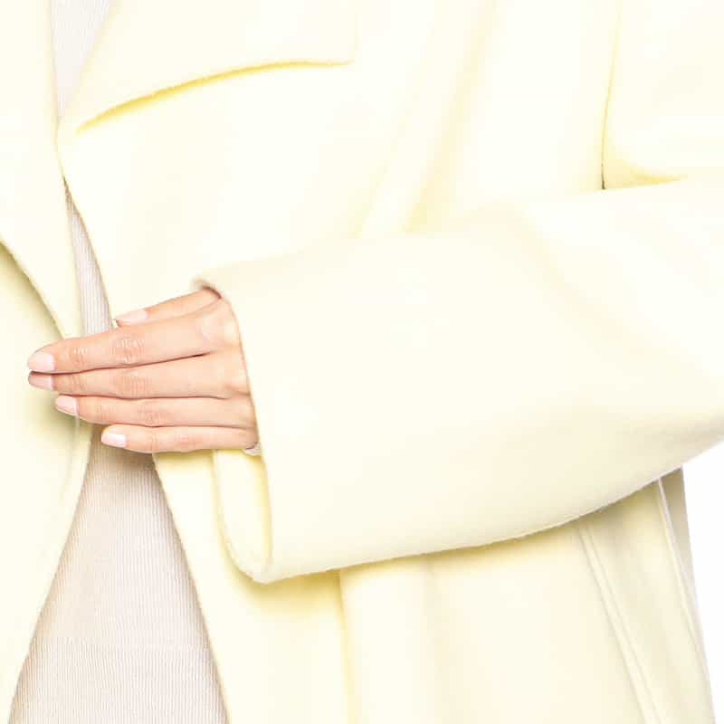 BARNEYS NEW YORK ショートリバーコート YELLOW