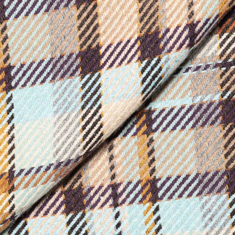 BARNEYS NEW YORK チェック柄タイトスカート LIGHT BLUE