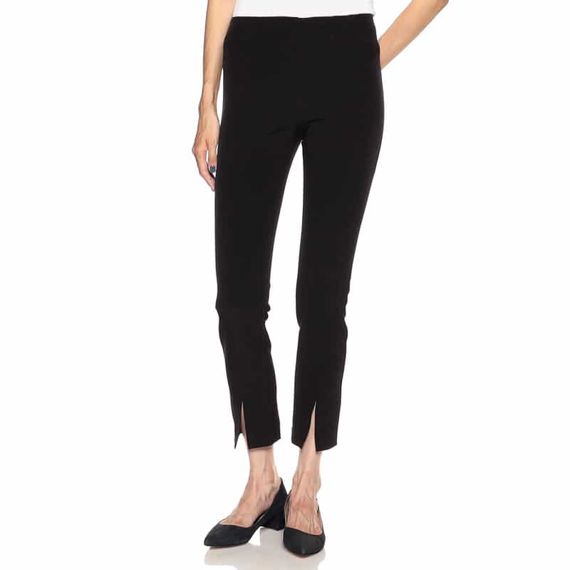 BARNEYS NEW YORK ウォッシャブルストレッチレギンスパンツ BLACK