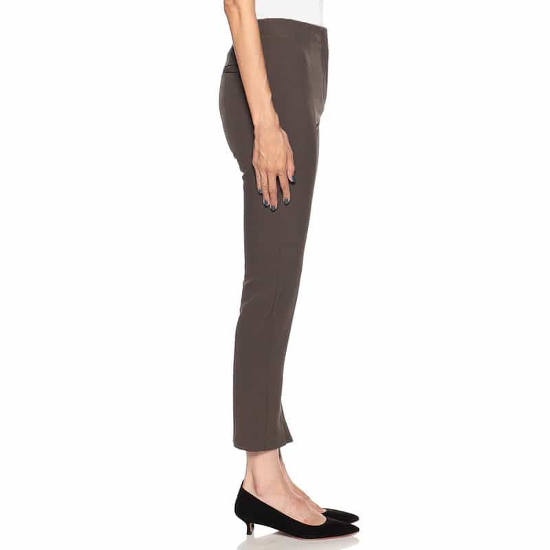 BARNEYS NEW YORK ウォッシャブルストレッチレギンスパンツ GRAY