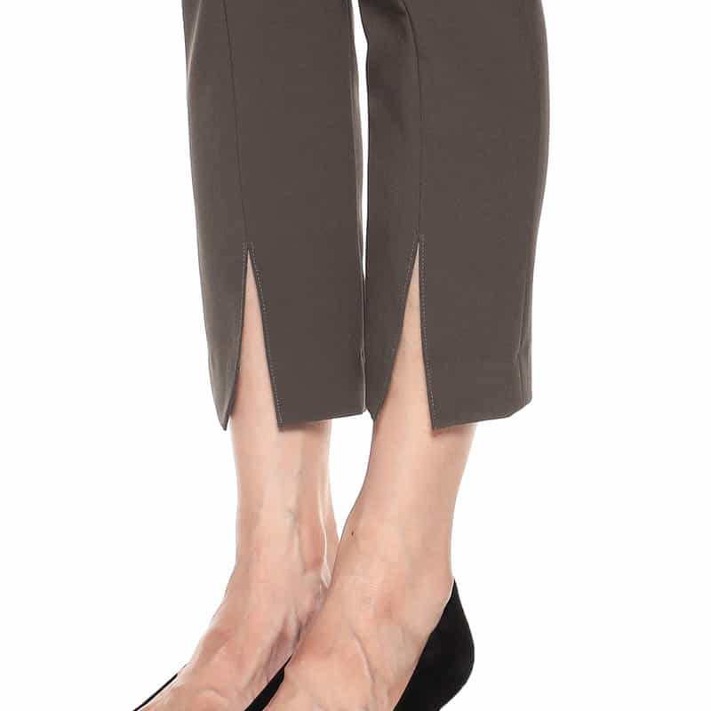 BARNEYS NEW YORK ウォッシャブルストレッチレギンスパンツ GRAY