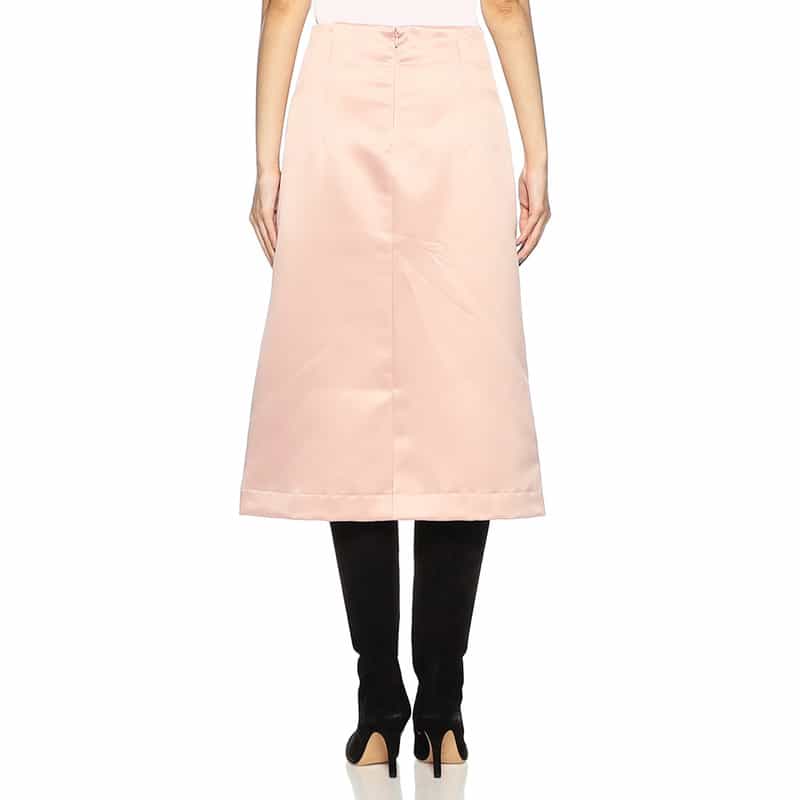 BARNEYS NEW YORK シャイニーミディスカート LIGHT PINK