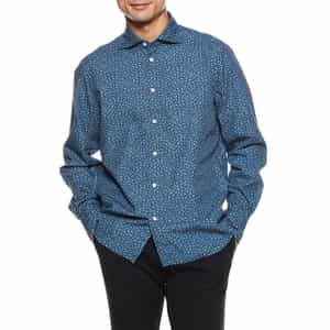 Finamore フィナモレ　リネンシャツ　 バーニーズニューヨーク別注 Finamore フィナモレ バーニーズニューヨーク 長袖 シャツ 麻 白