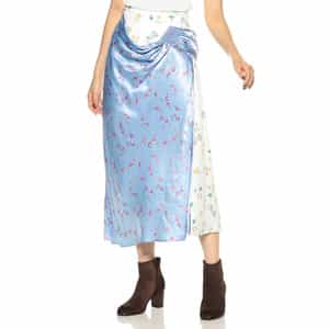 フラワープリントスカート