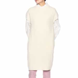 ニットサックドレス