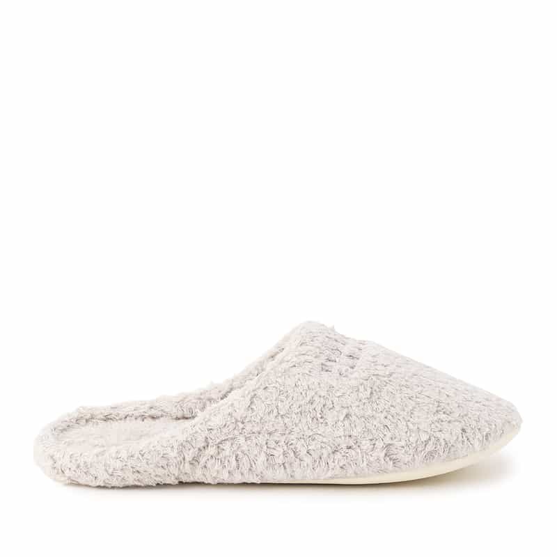 BARNEYS NEW YORK ロゴ刺繍ルームシューズ(Mサイズ) BEIGE