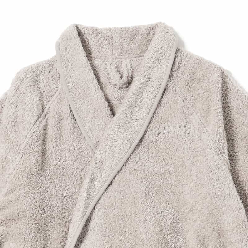 BARNEYS NEW YORK パイル バスローブ BEIGE