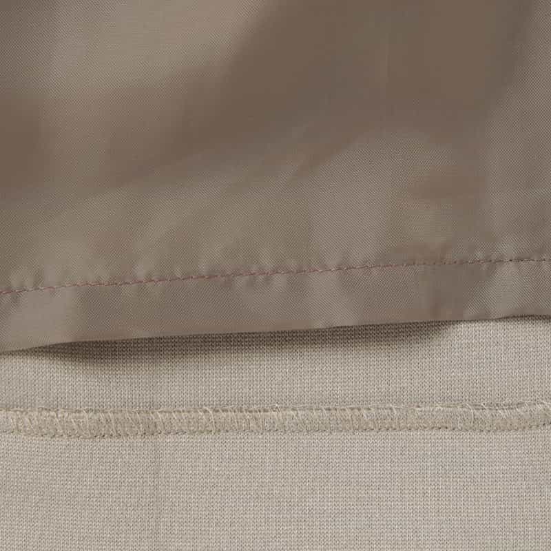 BARNEYS NEW YORK デュアルウォーム素材テーパードパンツ GRAY BEIGE