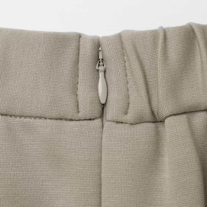 BARNEYS NEW YORK ウォッシャブル デュアルウォーム素材タイトスカート GRAY BEIGE