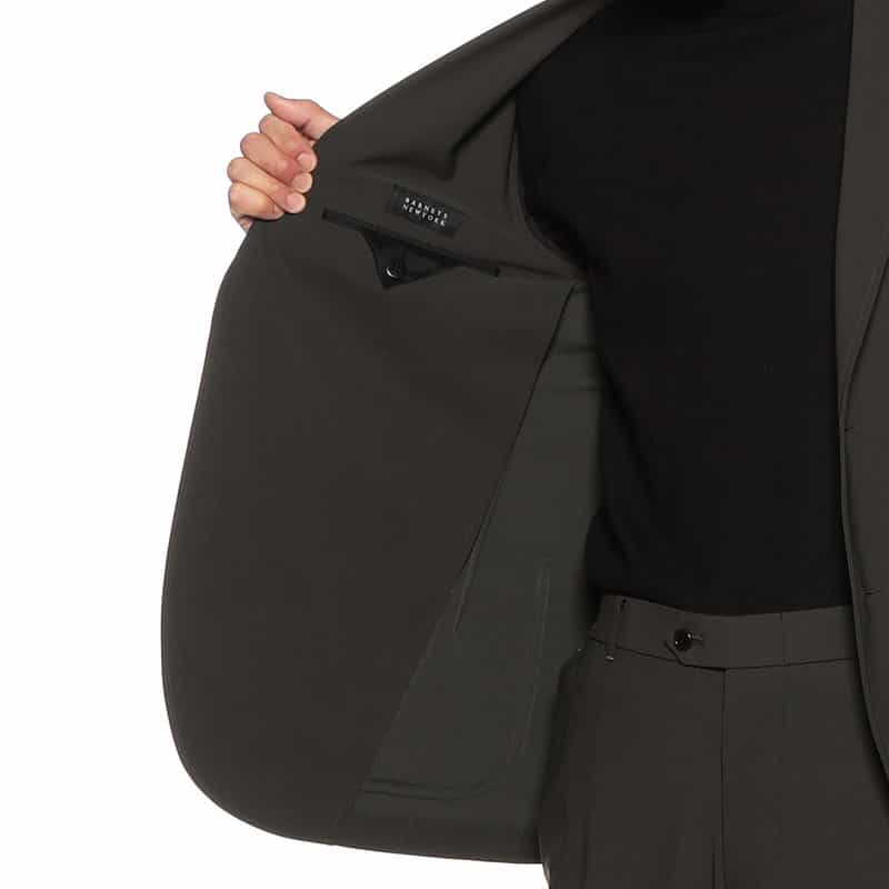 BARNEYS NEW YORK セットアップジャージージャケット KHAKI