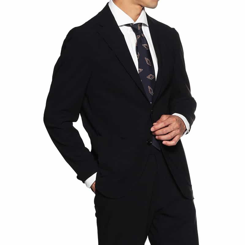 BARNEYS NEW YORK セットアップジャージージャケット BLACK
