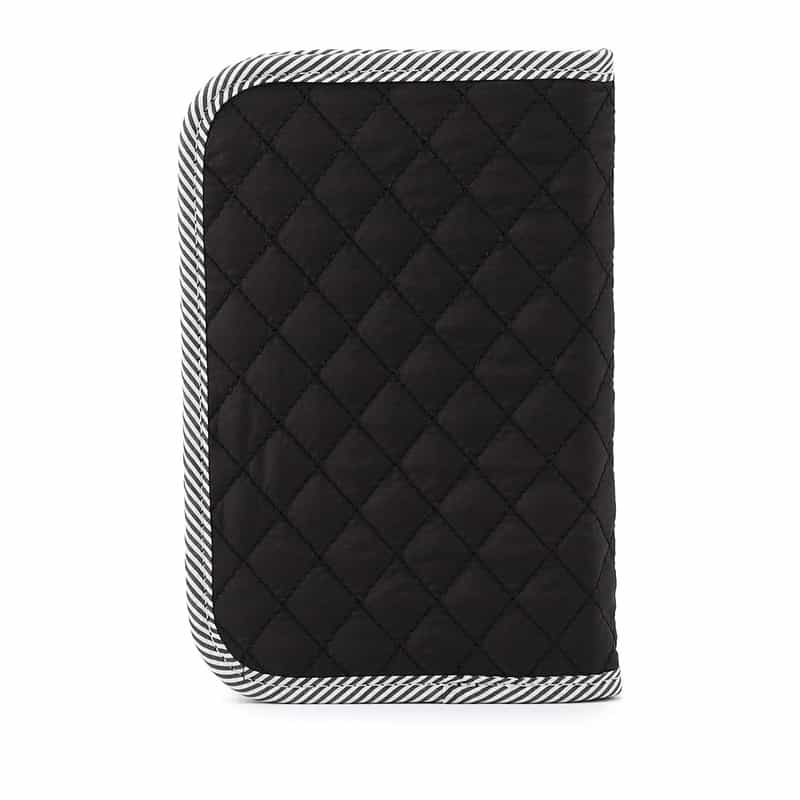 BARNEYS NEW YORK ライオンキルティング母子手帳ケース（S） BLACK