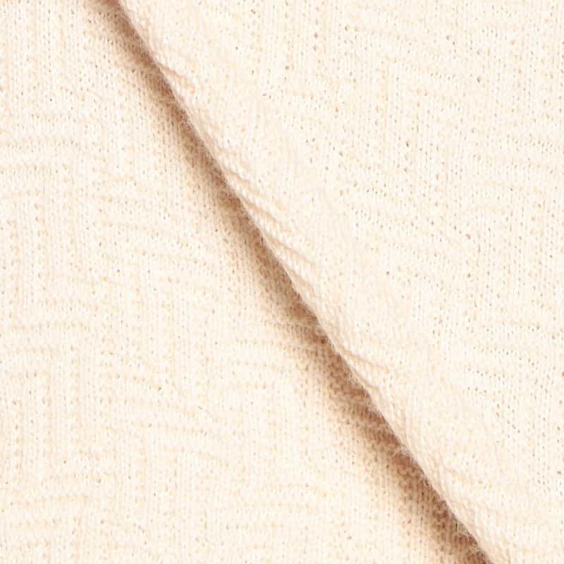 DRUMOHR クルーネックニットプルオーバー WHITE