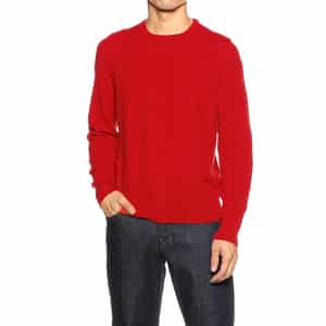 クルーネックニットプルオーバー