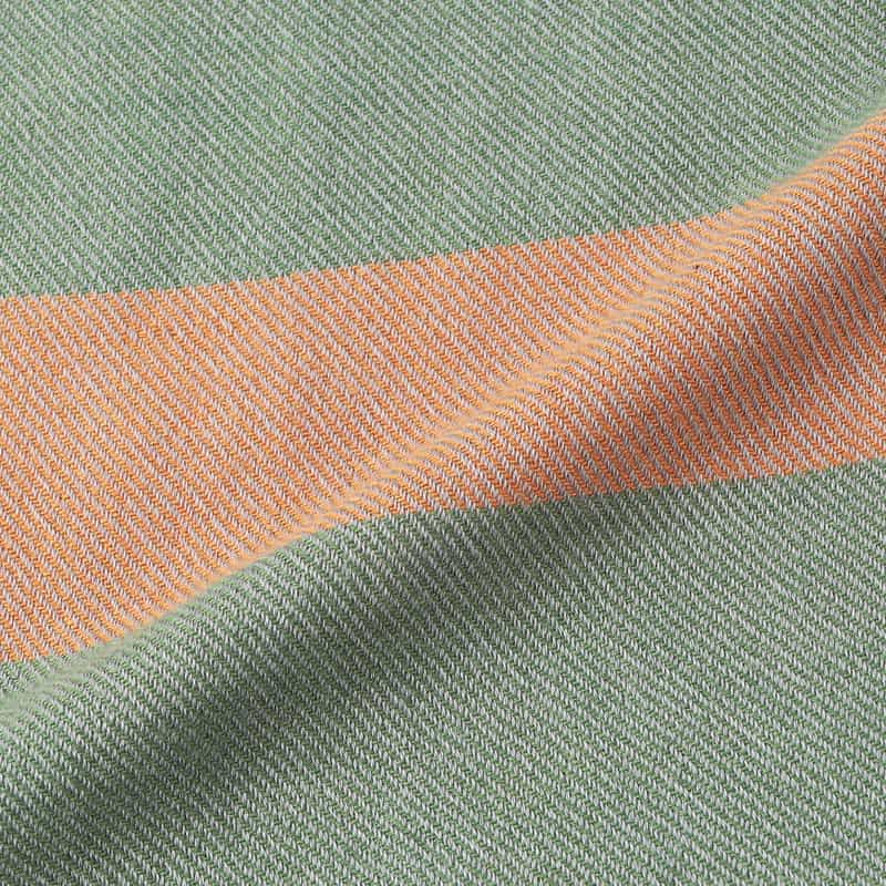 ARIANNA カシミヤ×シルク パネル柄スカーフ GRAY