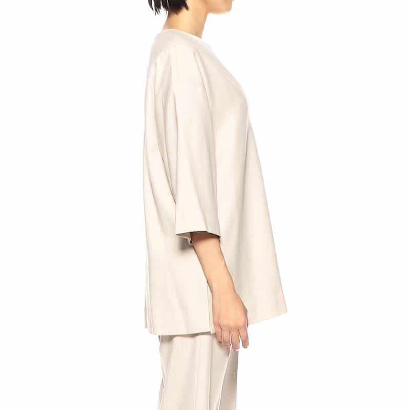 BARNEYS NEW YORK セットアップツイードプルオーバージャケット LT BEIGE