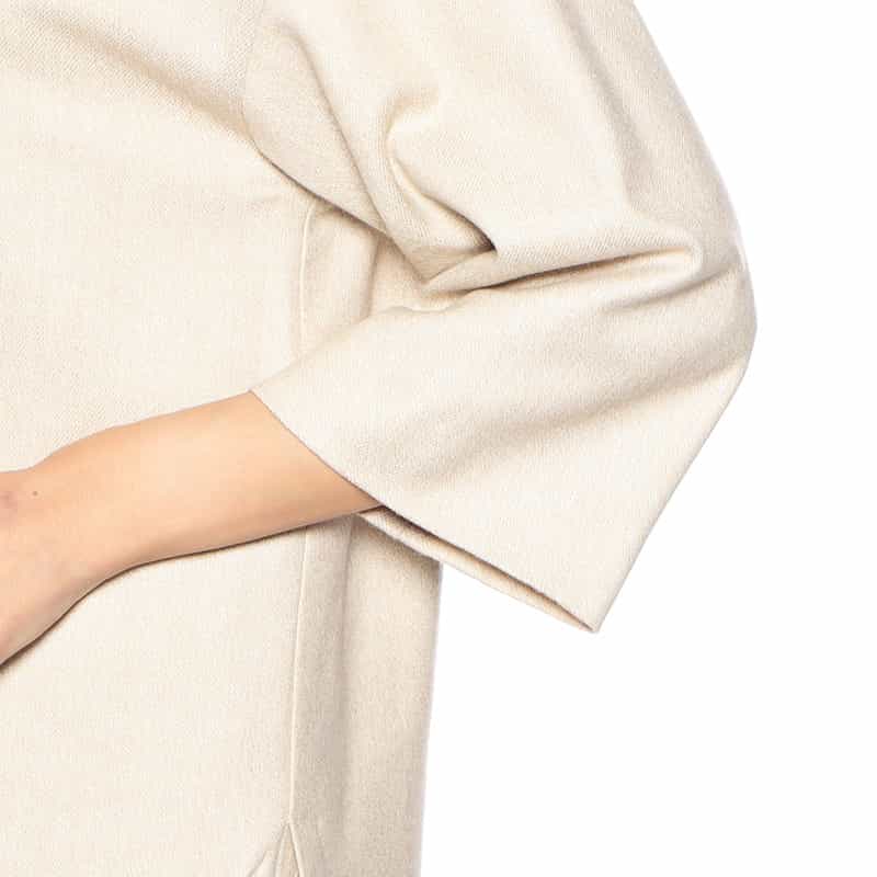 BARNEYS NEW YORK セットアップツイードプルオーバージャケット LT BEIGE