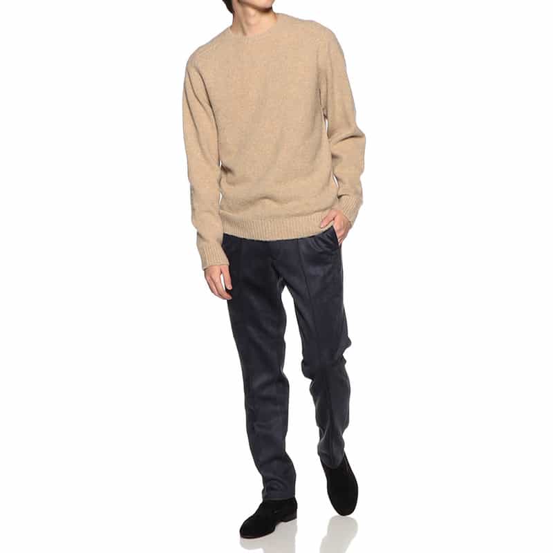 BARNEYS NEW YORK シャギードッグニットプルオーバー BEIGE