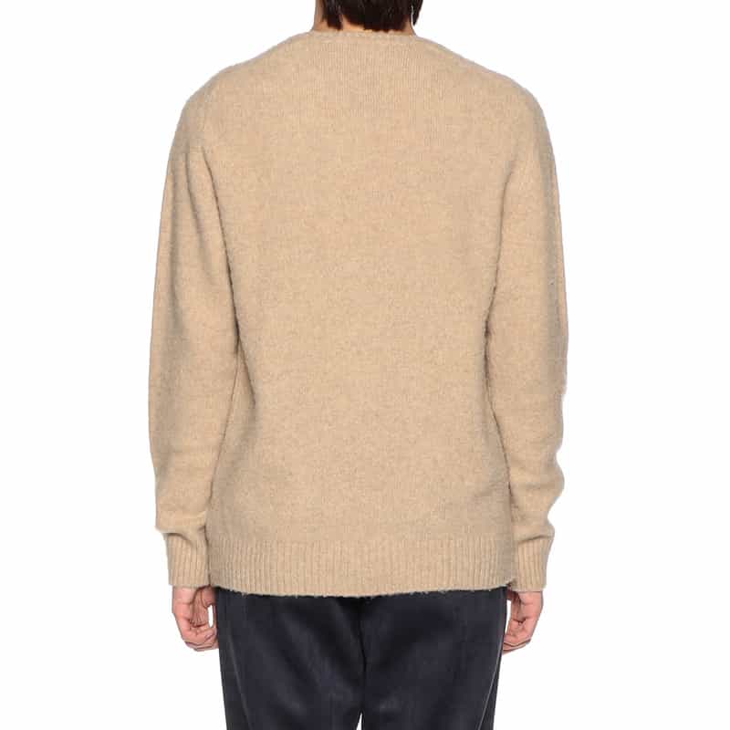 BARNEYS NEW YORK シャギードッグニットプルオーバー BEIGE