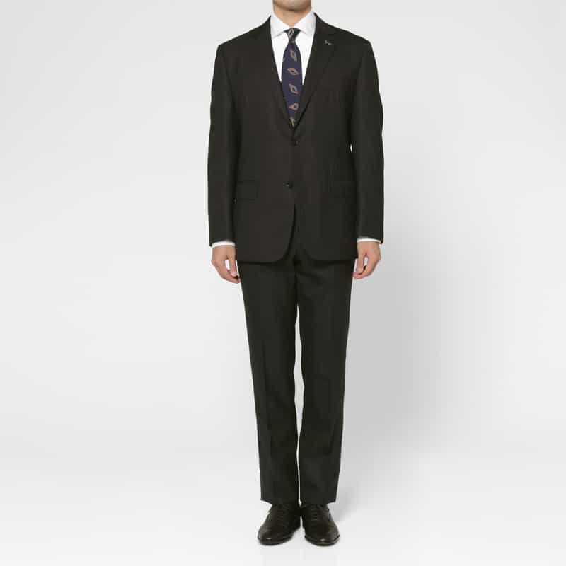 BARNEYS NEW YORK ストライプ柄スーツ GRAY