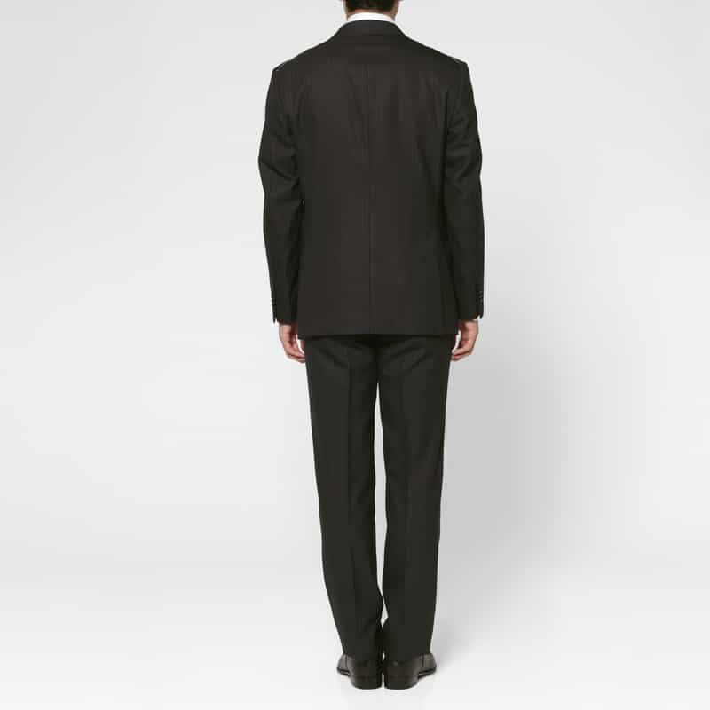 BARNEYS NEW YORK ストライプ柄スーツ GRAY