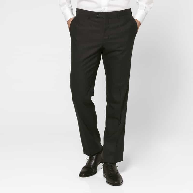 BARNEYS NEW YORK ストライプ柄スーツ GRAY