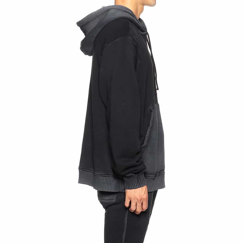 COTTON CITIZEN スエットフーデッドプルオーバー DARK GRAY