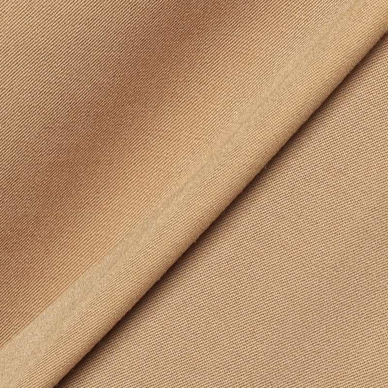 BARNEYS NEW YORK ウォッシャブルバンドカラータックドレス CAMEL