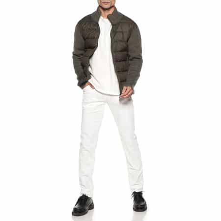 バーニーズニューヨーク　ダウンニット ダウンニットコンビネーションブルゾン（2184615）｜BARNEYS NEW