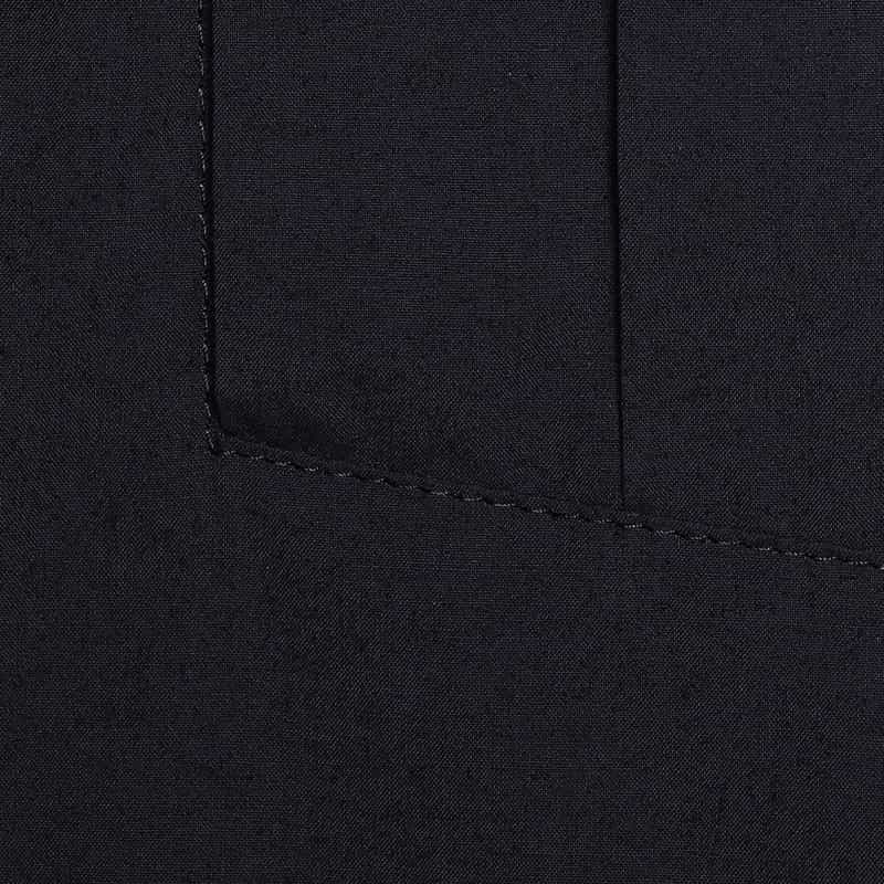 BARNEYS NEW YORK ウォッシャブルバンドカラーシャツ NAVY