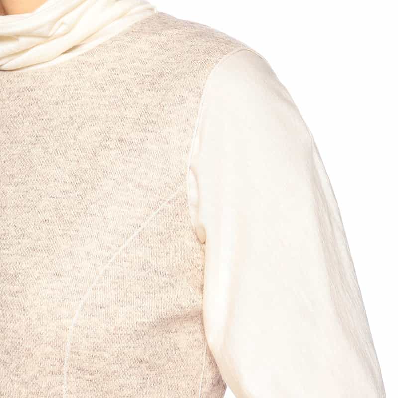 BARNEYS NEW YORK セットアップノースリーブタイトドレス BEIGE