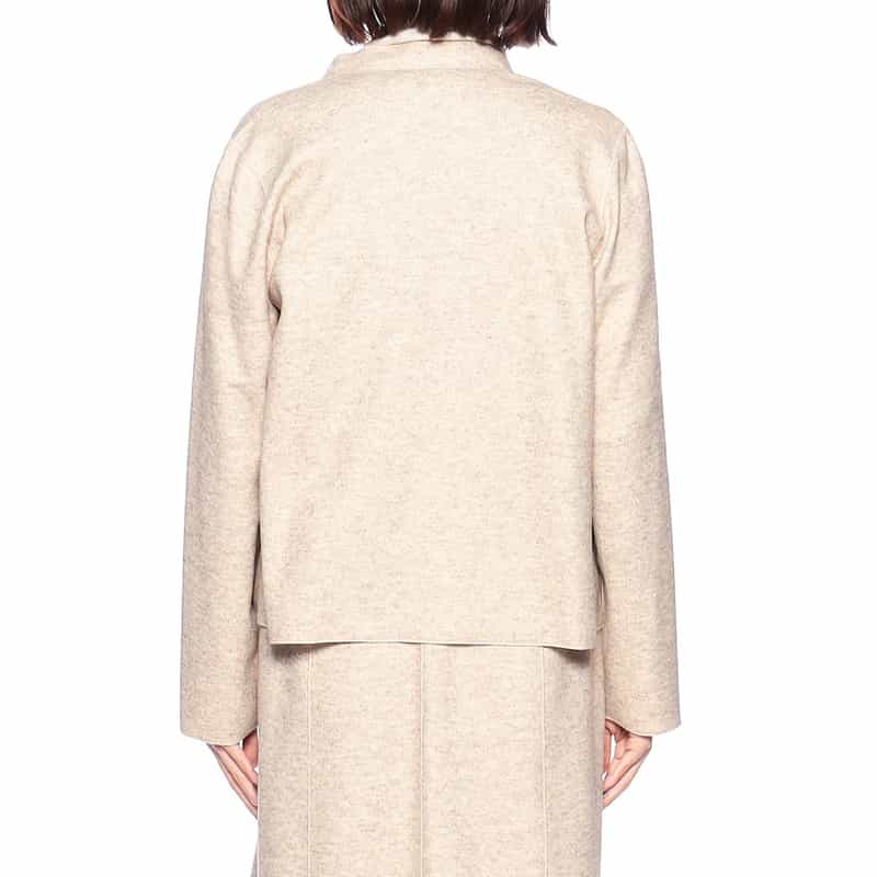 BARNEYS NEW YORK セットアップフレアヘムジャケット BEIGE