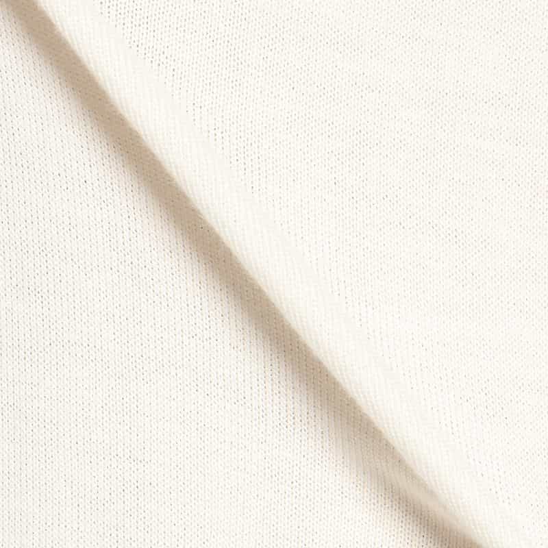 BARNEYS NEW YORK クルーネックニットプルオーバー（ロロ・ピアーナ社製ウール使用） WHITE