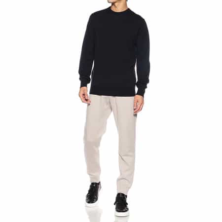 バーニーズニューヨーク L 白 ニット セーター クルーネック　美品 PENNEYS 別注 TheFOX クルーネック サマー ニット