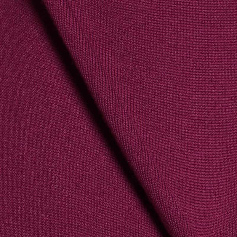 BARNEYS NEW YORK クルーネックニットプルオーバー（ロロ・ピアーナ社製ウール使用） WINE