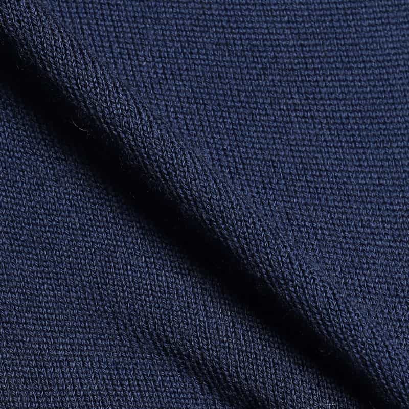 BARNEYS NEW YORK タートルネックニットプルオーバー(ロロ・ピアーナ社製ウール使用) NAVY