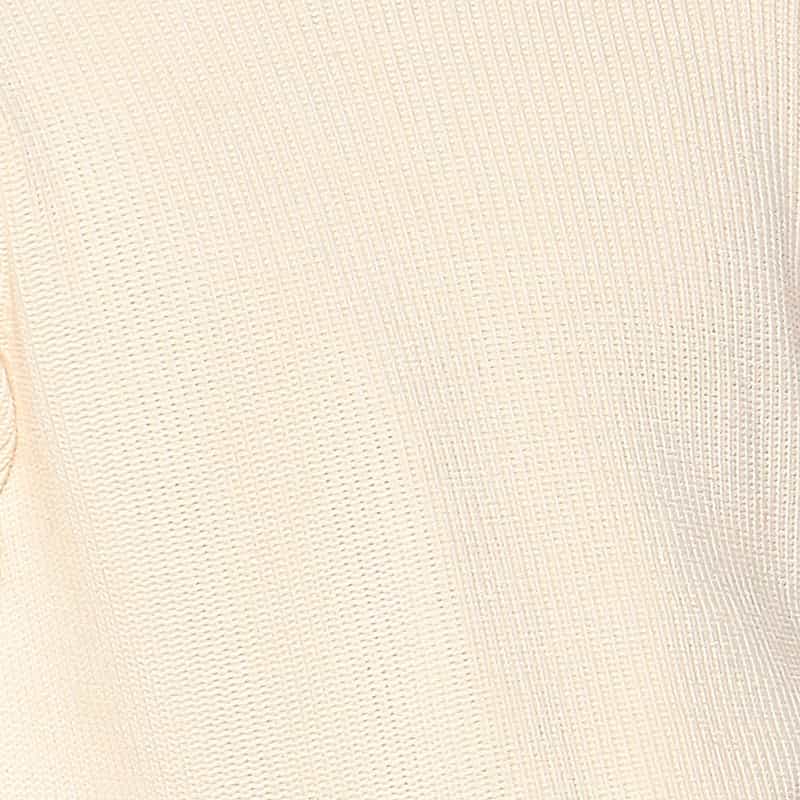 BARNEYS NEW YORK 畦編みスビンコットンニットプルオーバー IVORY