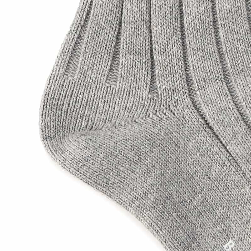 BARNEYS NEW YORK リブソックス GRAY