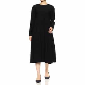 ウォッシャブルティアードAラインドレス