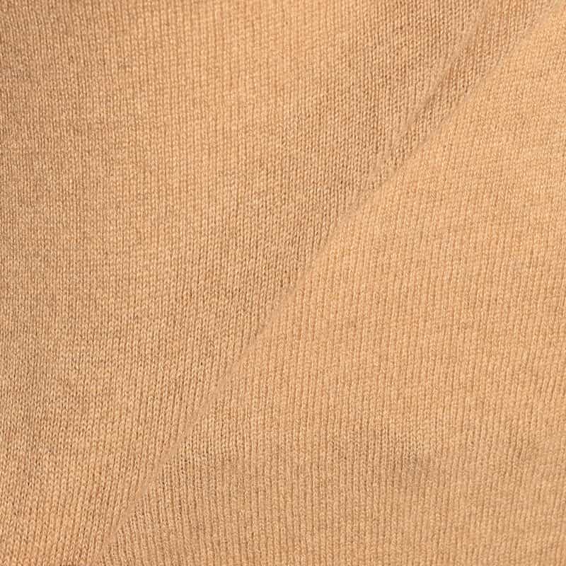 BARNEYS NEW YORK カシミヤクルーネックニットプルオーバー CAMEL