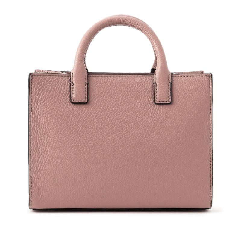 BARNEYS NEW YORK レザーミニハンドバッグ LIGHT PINK