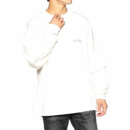 バーニーズ ニューヨーク限定レイヤードデザインロングスリーブTシャツ