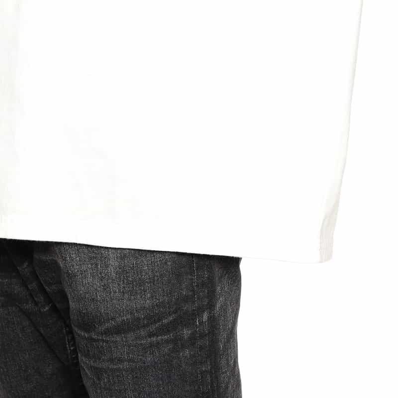 FORSOMEONE バーニーズ　ニューヨーク限定レイヤードデザインロングスリーブTシャツ WHITE