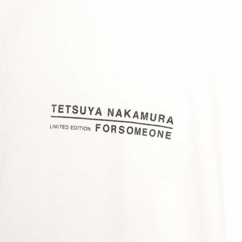 FORSOMEONE バーニーズ　ニューヨーク限定レイヤードデザインロングスリーブTシャツ WHITE