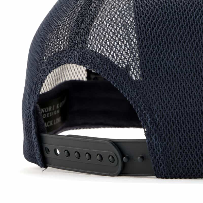 YOSHINORI KOTAKE DESIGN YOSHINORI KOTAKE DESIGN＜ヨシノリ コタケ デザイン＞バーニーズ　ニューヨーク限定ベースボールキャップ “444“ NAVY