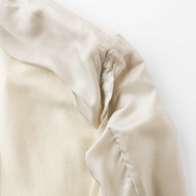 BARNEYS NEW YORK カシミヤ100％テーラードジャケット WHITE